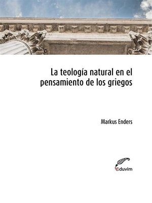 cover image of La teología natural en el pensamiento de los griegos